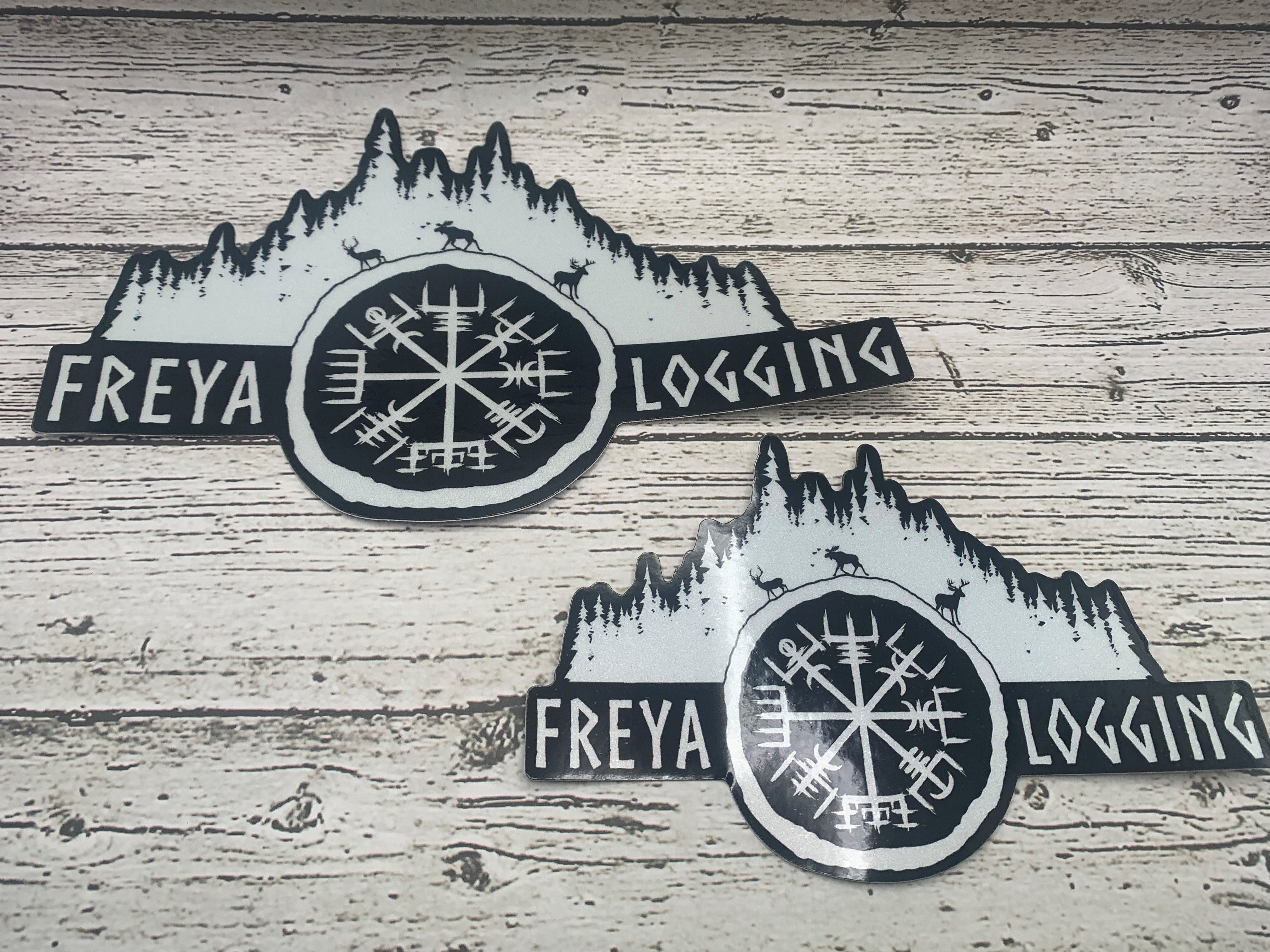 Double Pack of Forest Logo Reflective Decals